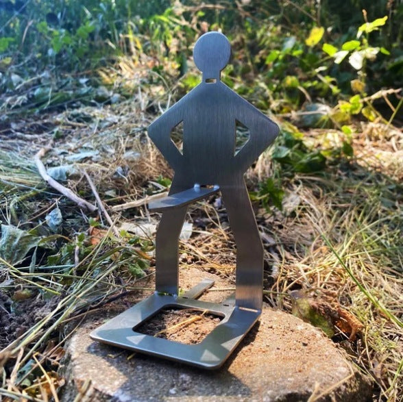 Outdoor Humanoid Barbecue Sausage Rack